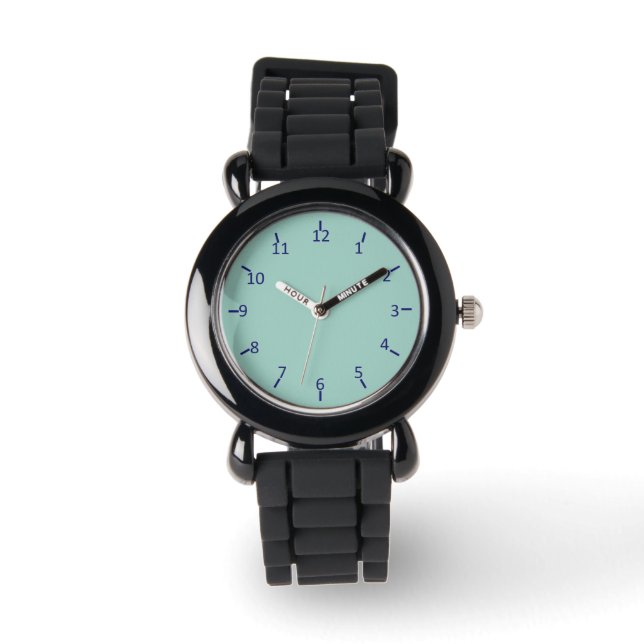 Wrangler Navy Denim Watch (Front)