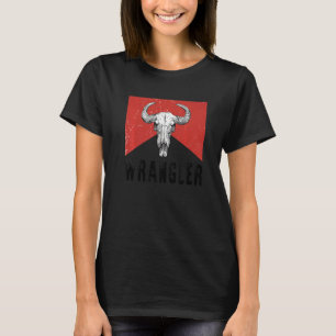 Wranglers Cowhide Tee Cow Skulls  Cow Print Wrangl