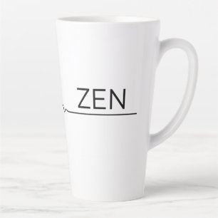 Wrap-Around Chaos to Zen Latte Mug