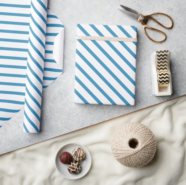 Wrap His Gift with Love to Shine Like Blue Sky Wrapping Paper (Crafts)