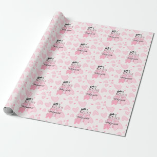 Wrap in Style – Cat & Book Themed Gift Paper