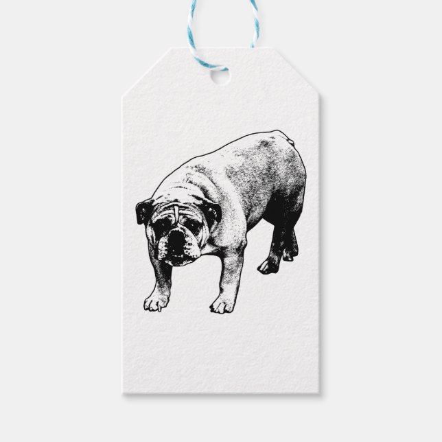Wrap-Line Finish Gift Tags (Front)