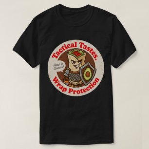 Wrap Protection Funny Combat Burrito T-Shirt