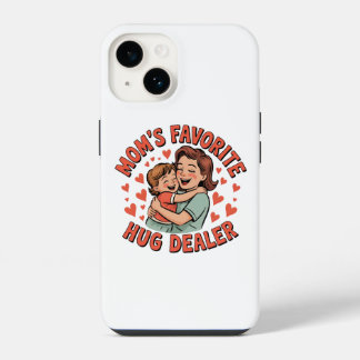 Wrap Your Phone in Love – A Hug from Mum iPhone 14 Case