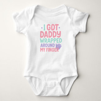 Wrapped Around My Finger – Sweet Baby Quote for Da Baby Bodysuit
