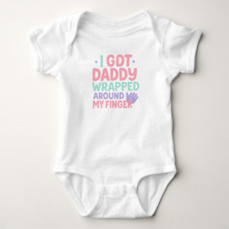 Wrapped Around My Finger – Sweet Baby Quote for Da Bodysuit