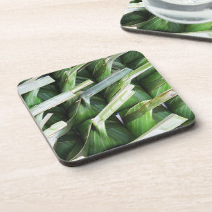 Wrapped Banana Leaf Packets Coaster