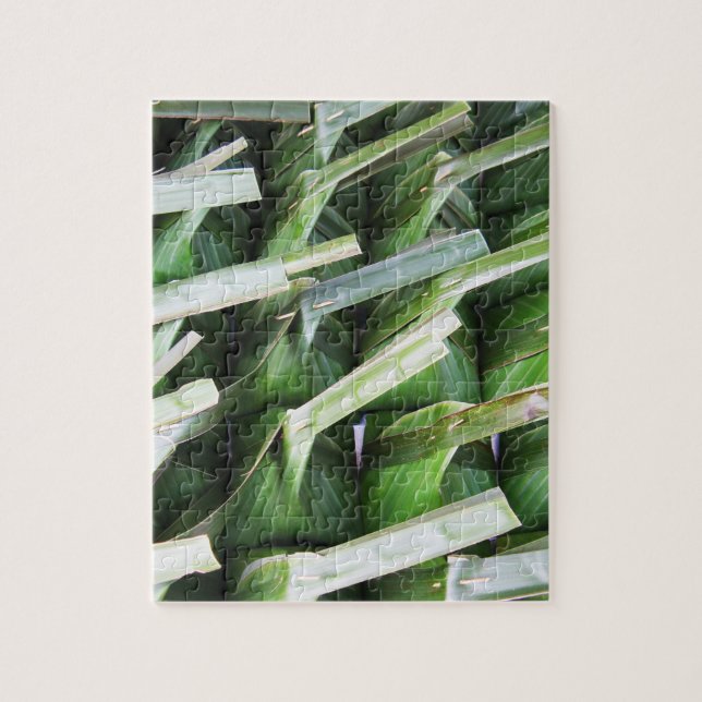 Wrapped Banana Leaf Packets Jigsaw Puzzle (Vertical)