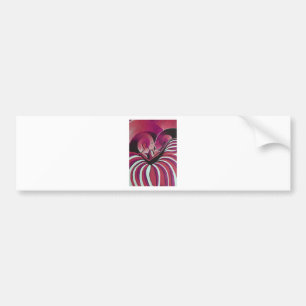 Wrapped In A Magenta Blanket Of Love Bumper Sticker
