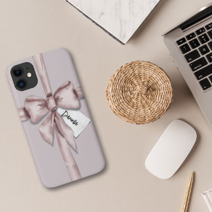 Wrapped in a pink bow iPhone 11 case