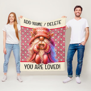 Wrapped in Love Fleece Blanket
