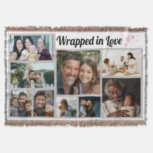 "Wrapped in Love" Throw Blanket