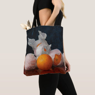 Wrapped Oranges by William Joseph Mccloskey Tote Bag
