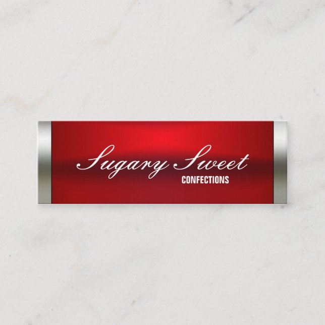 Wrapped Up Chocolate Bar Business Card (Front)