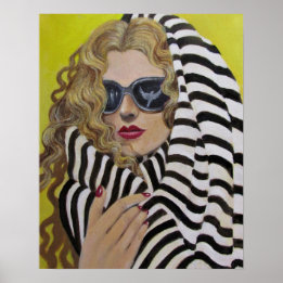 Wrapped up in a Beach Towel/ Poster