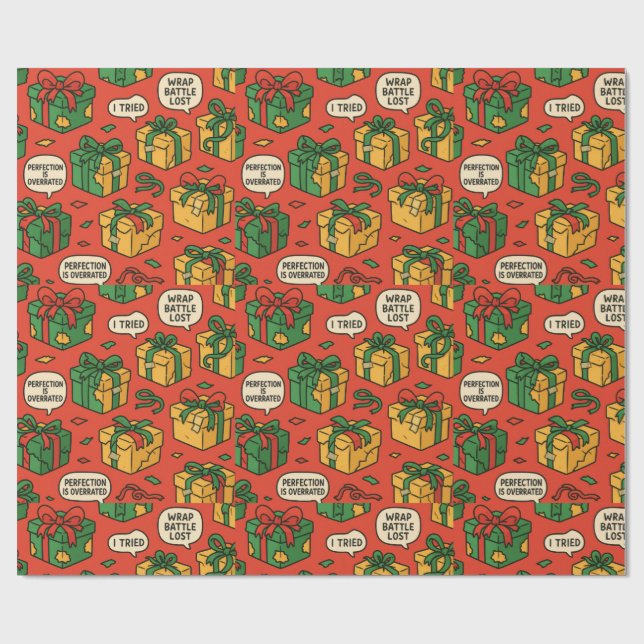 Wrapping Chaos Wrapping Paper (Flat)