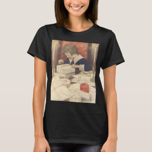 Wrapping Christmas Presents, Jessie Willcox Smith T-Shirt