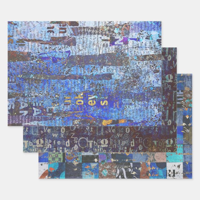 Wrapping, Decoupage or Collage Paper (Set)