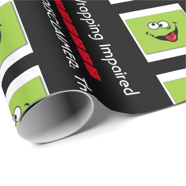 Wrapping Impaired Gift Wrap (Roll Corner)