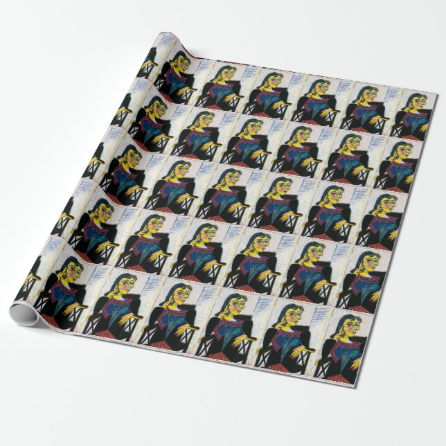 Wrapping paper (Unrolled)