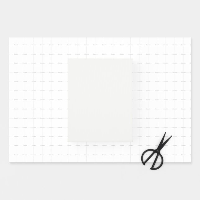 Wrapping paper, 19x29 wrapping paper sheet (Back)