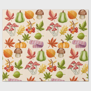 Wrapping Paper-Autumn Harvest Wrapping Paper