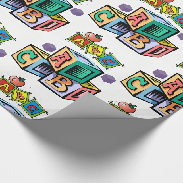Wrapping paper Baby (Corner)