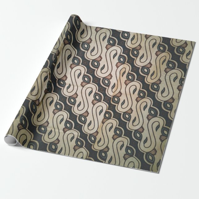 Wrapping Paper Batik (Unrolled)