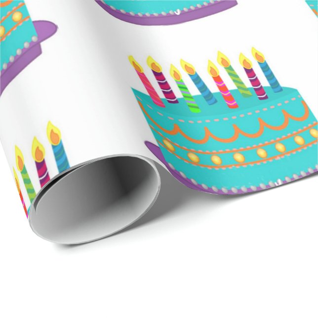 Wrapping Paper - Birthday Cake (Roll Corner)