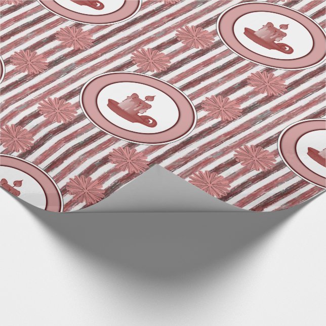 Wrapping paper Candle (Corner)