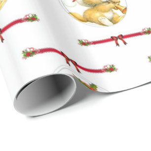 Wrapping paper Christmas