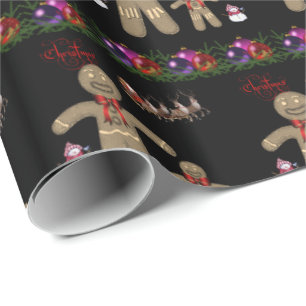 Wrapping paper Christmas
