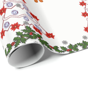 Wrapping paper Christmas