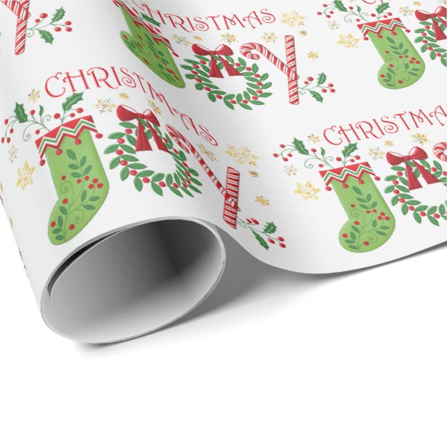 Wrapping Paper - Christmas Joy (Roll Corner)