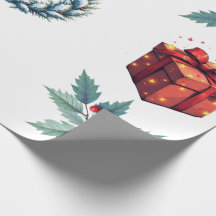 Wrapping paper - Christmas themed