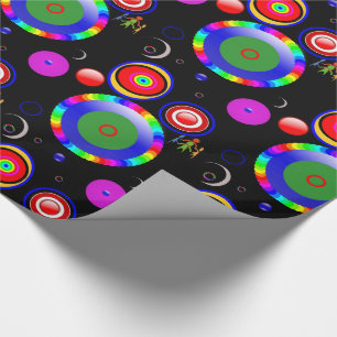 Wrapping paper Circles