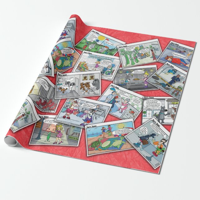 Wrapping Paper | Comic | Cartoons (Unrolled)