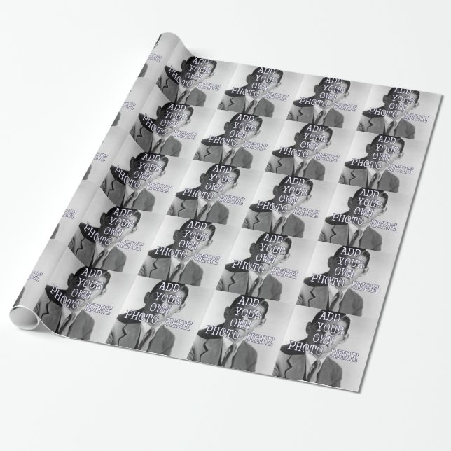 Wrapping Paper - Customisable - Personalise - Gift (Unrolled)