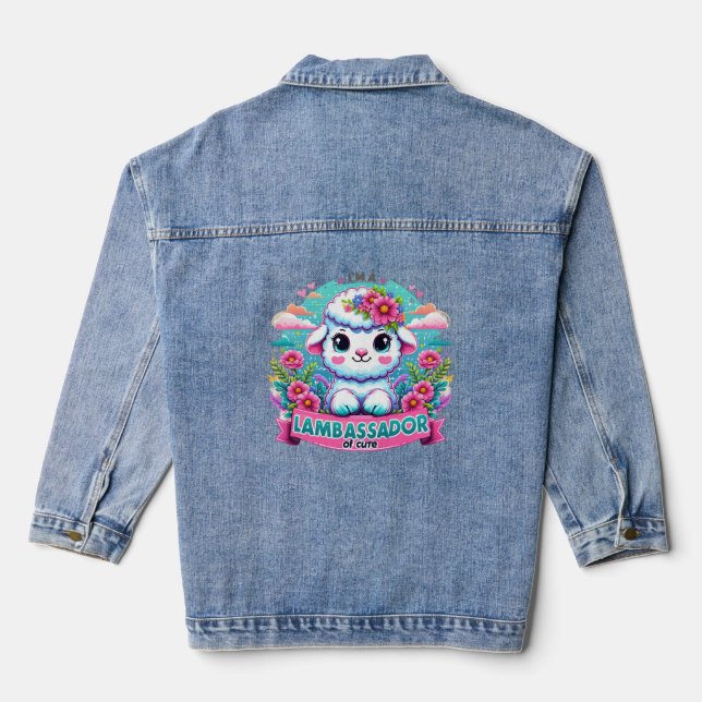 Wrapping Paper Denim Jacket (Back)