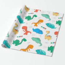 WRAPPING PAPER : DINOSAURS