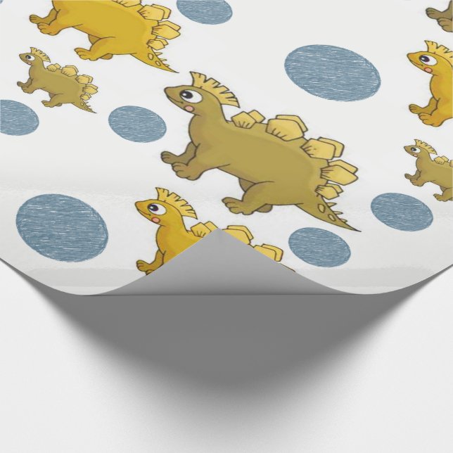 Wrapping paper Dinosaurs (Corner)