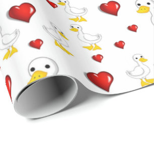 Wrapping paper Ducks