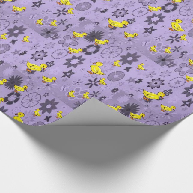 Wrapping paper Ducks (Corner)