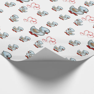 Wrapping paper Ducks