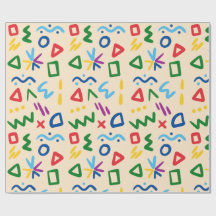 Wrapping Paper-Educational Kids Wrapping Paper