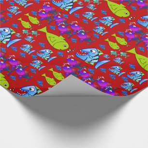 Wrapping paper Fish