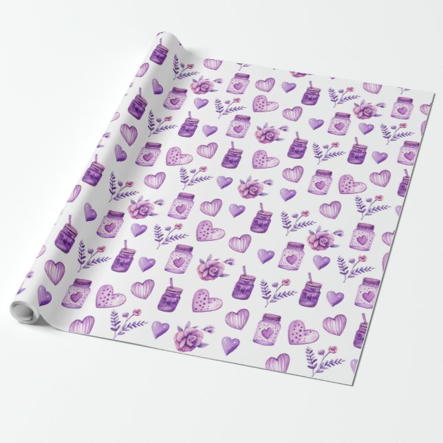 Wrapping Paper Flat Sheet Set of 3 (Unrolled)