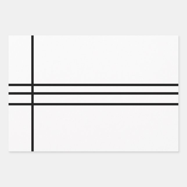 Wrapping Paper Flat Sheet Set of 3 (Front)