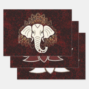 Wrapping Paper Flat Sheet Set of 3