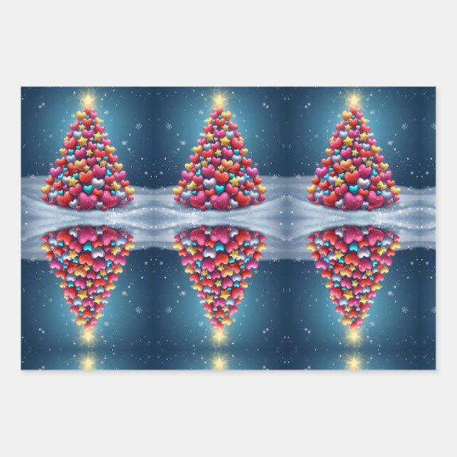 Wrapping Paper Flat Sheet Set of 3 (Front)